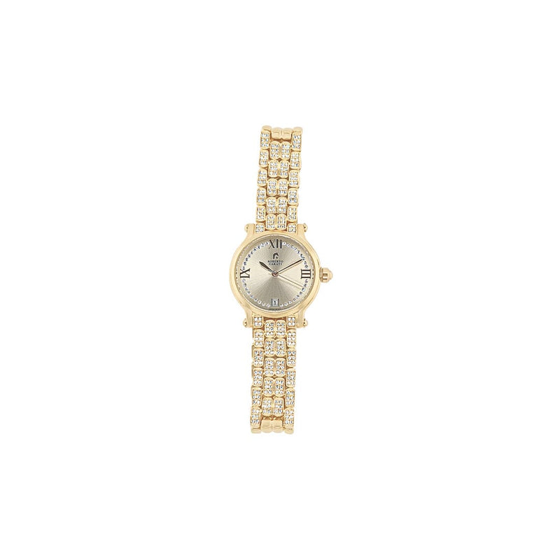 Roberto Carati Gold Coloured Crystal Face Watch M9148-V2 Watches Roberto Carati 