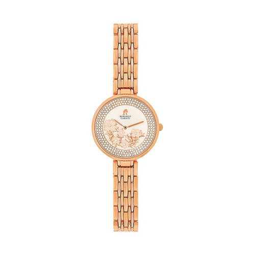 Roberto Carati Summer Two Tone Crystal Watch M8105-V4 Watches Roberto Carati 
