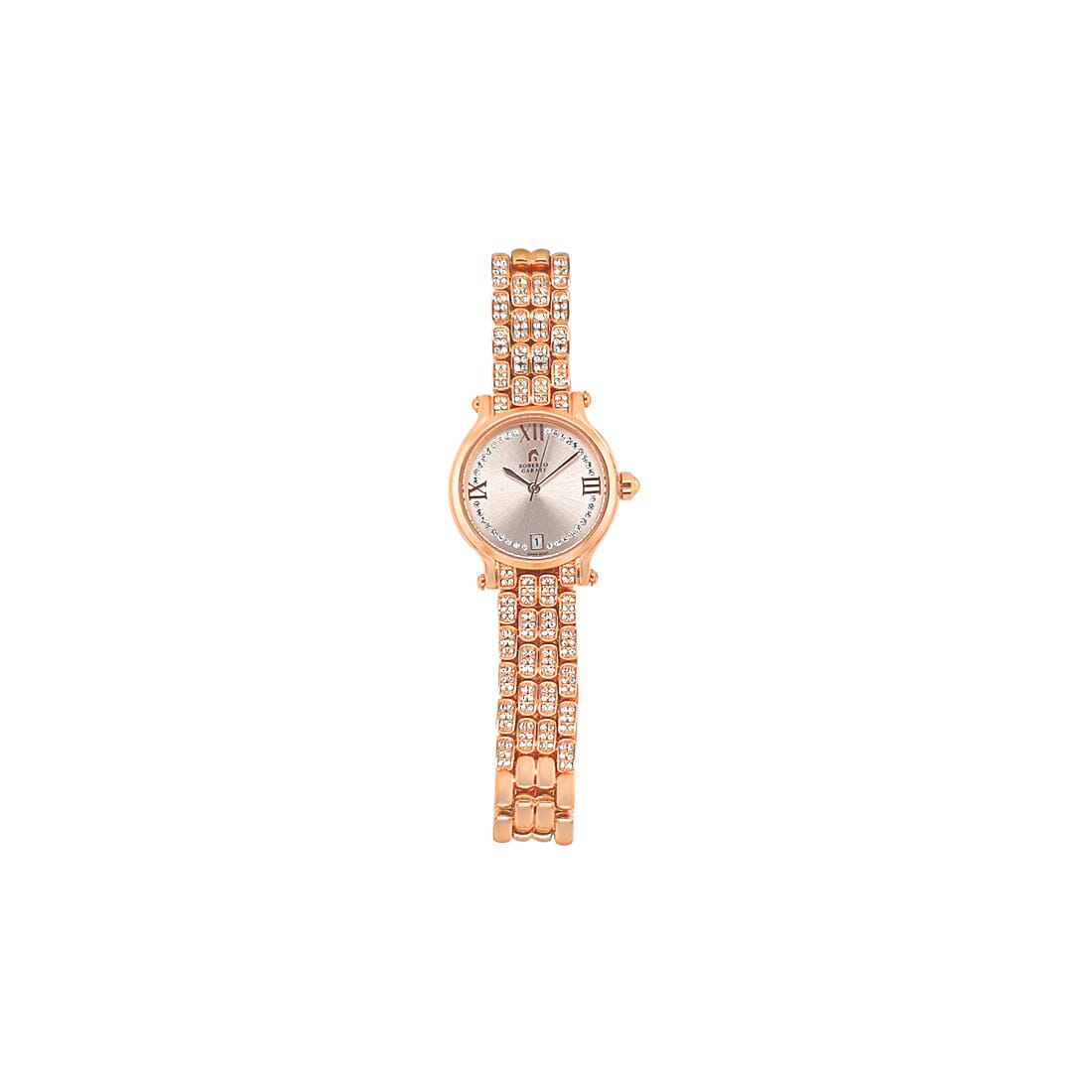 Roberto Carati Tina Rose Coloured Crystal Face Watch M9148-V3 Watches Roberto Carati 