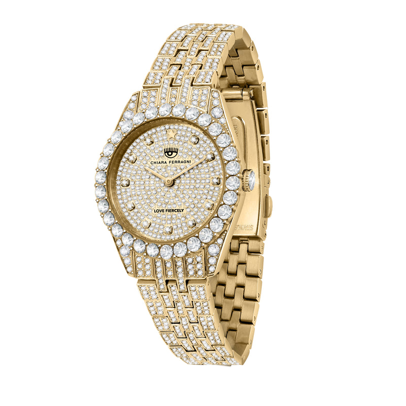 Chiara Ferragni Everyday Full Pave 32mm Watch Bevilles Jewellers 