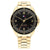 Tommy Hilfiger Maverick Black and Gold Men's Watch 1791903