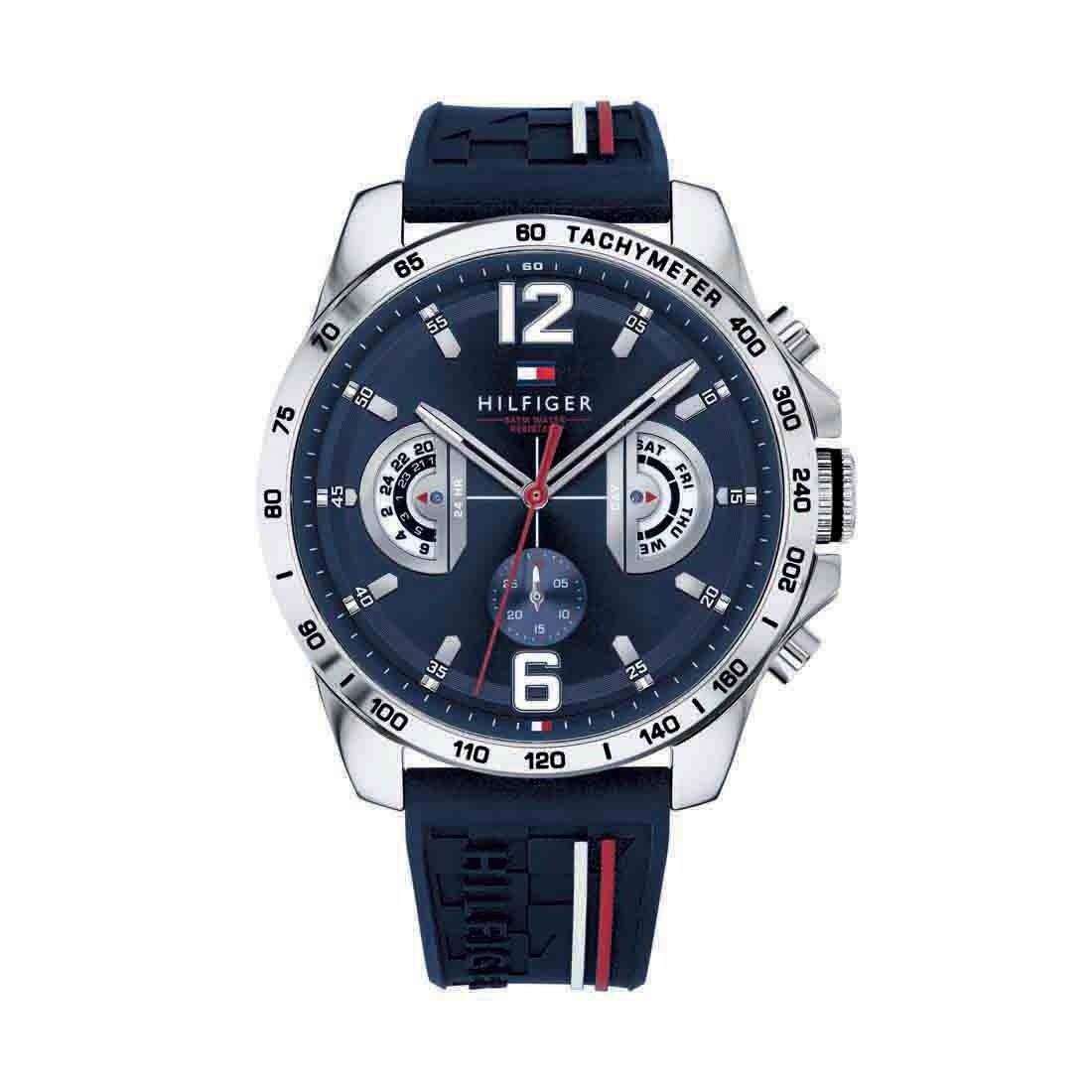 Tommy Hilfiger Multifunction Mens Blue Watch Model 1791476 Watches Tommy Hilfiger 