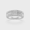 9kt White Gold Ring with 1.00ct of Diamonds