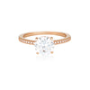 GEORGINI ICONIC BRIDAL FRANCESCA RING ROSE GOLD Bevilles Jewellers 