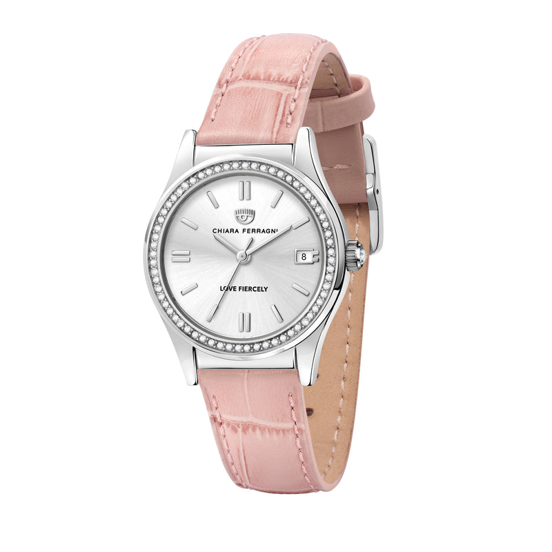 Chiara Ferragni Contamporary Rose 32mm Watch Bevilles Jewellers 