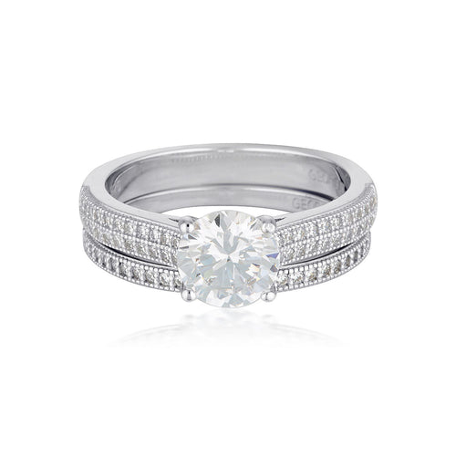 Georgini Princess 2 Ring Set Bevilles Jewellers 