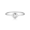 Georgini - Eos Sterling Silver White Topaz Ring Bevilles Jewellers 