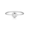 Georgini - Eos Sterling Silver White Topaz Ring Bevilles Jewellers 