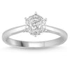 Brilliant Star Ring with 0.30ct of Diamonds in 18ct White Gold Rings Bevilles 