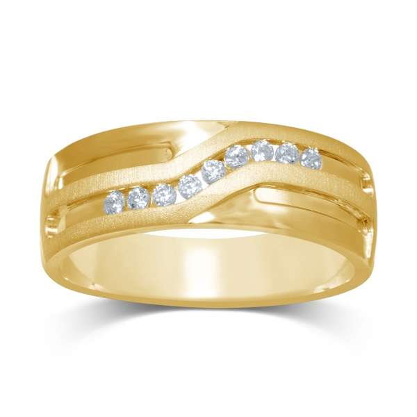 9ct Gold 0.15ct Diamond Ring Rings Bevilles 