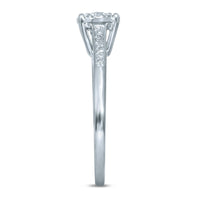 Martina Ring with 0.15ct of Diamonds in 9ct White Gold Rings Bevilles 