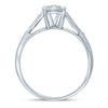 Martina Ring with 0.15ct of Diamonds in 9ct White Gold Rings Bevilles 