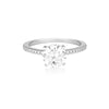 GEORGINI ICONIC BRIDAL FRANCESCA RING SILVER Bevilles Jewellers 