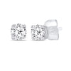 Tia 0.10ct Diamond Stud Earrings in 9ct White Gold Earrings Bevilles 