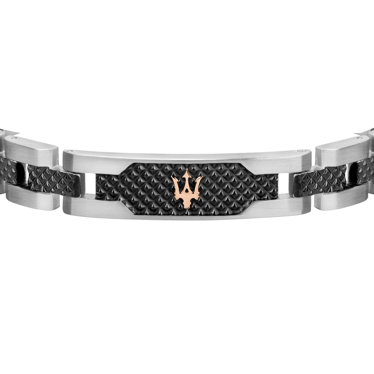 Maserati Jewels Dark Gunmetal Bracelet Bevilles Jewellers 