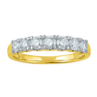 18ct Yellow Gold Eternity Ring with 0.80ct of Diamonds Rings Bevilles 