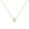 Miracle Surround Necklace with 0.05ct of Diamonds in 9ct Yellow Gold Necklaces Bevilles 