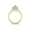 Love By Michelle Oval Solitaire Ring with 0.70ct of Diamonds in 18ct Yellow Gold Rings Bevilles 