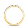 Love by Michelle Beville Eternity Ring with 1/5ct of Diamonds in 18ct Yellow Gold Rings Bevilles 