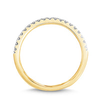 Love by Michelle Beville Eternity Ring with 1/5ct of Diamonds in 18ct Yellow Gold Rings Bevilles 