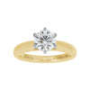 Meera 1.00ct Laboratory Grown Solitaire Diamond Ring in 18ct Yellow Gold Rings Bevilles 