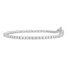 Mirage Tennis Bracelet with 3.00ct of Laboratory Grown Diamonds in Sterling Silver and Platinum Bracelets Mirage 