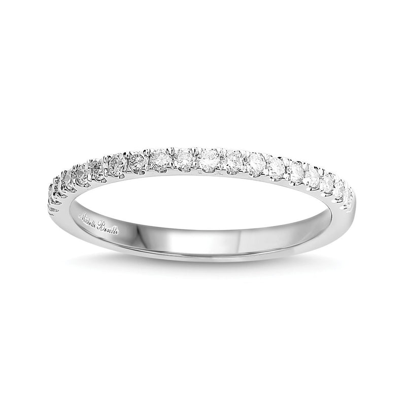 Love by Michelle Beville Brilliant Eternity Ring with 1/5ct of Diamonds in 18ct White Gold Rings Bevilles 