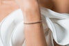 GEORGINI ICONIC BRIDAL VERA 2MM BRACELET GOLD Bevilles Jewellers 