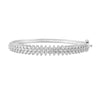 Sterling Silver 0.40ct Diamond Dress Bangle Bracelets Bevilles 