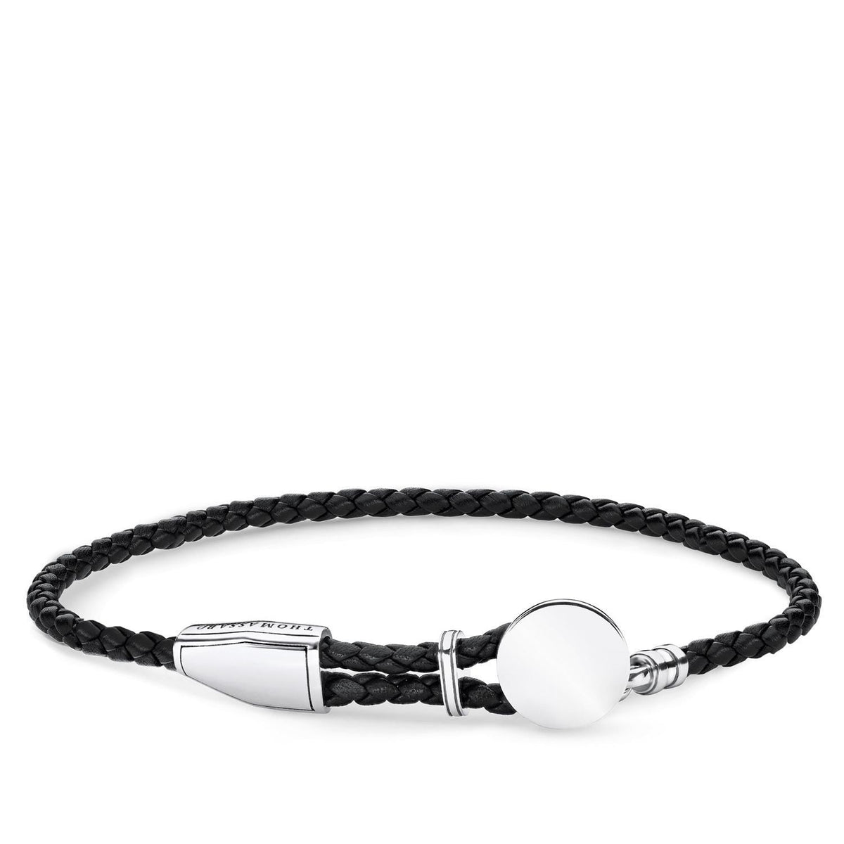 Thomas Sabo Leather Strap "Disc" Bracelets Thomas Sabo 