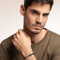 Thomas Sabo Leather Strap "Disc" Bracelets Thomas Sabo 