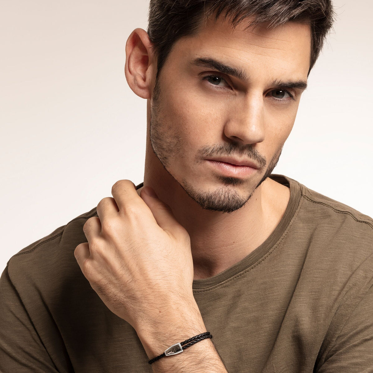Thomas Sabo Leather Strap "Disc" Bracelets Thomas Sabo 