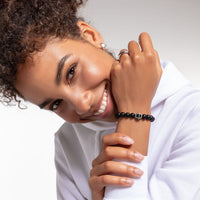 Thomas Sabo Bracelet Cross Black Bracelets Thomas Sabo 
