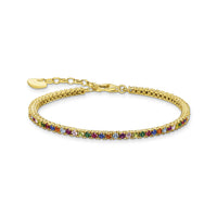 Thomas Sabo Bracelet Colourful Stones Gold Bracelet Thomas Sabo 