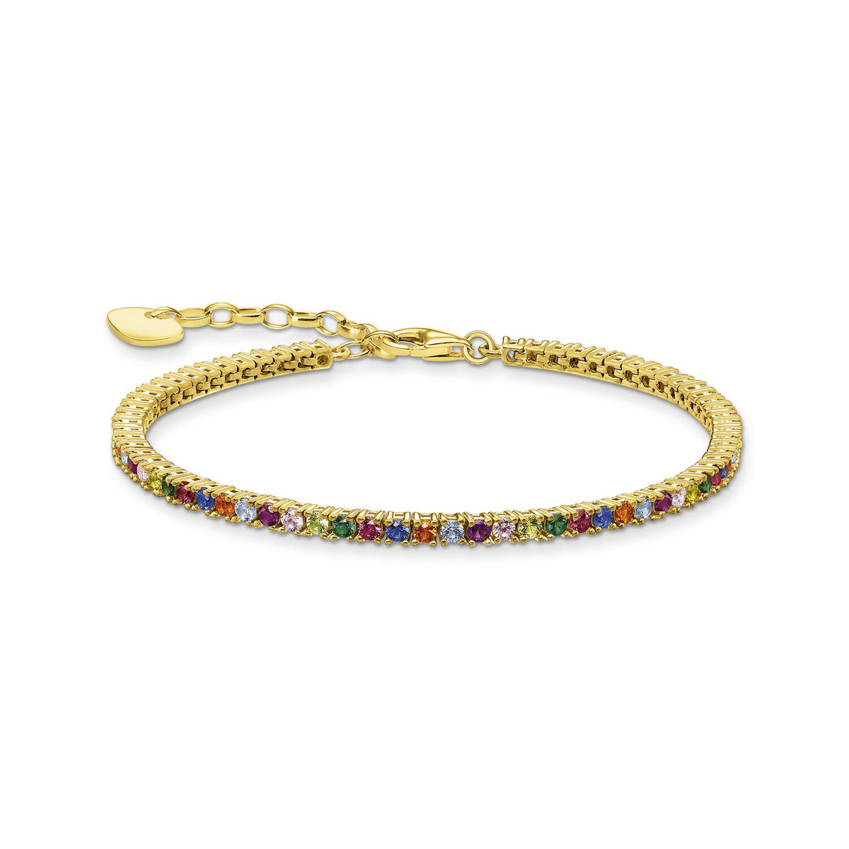 Thomas Sabo Bracelet Colourful Stones Gold Bracelet Thomas Sabo 