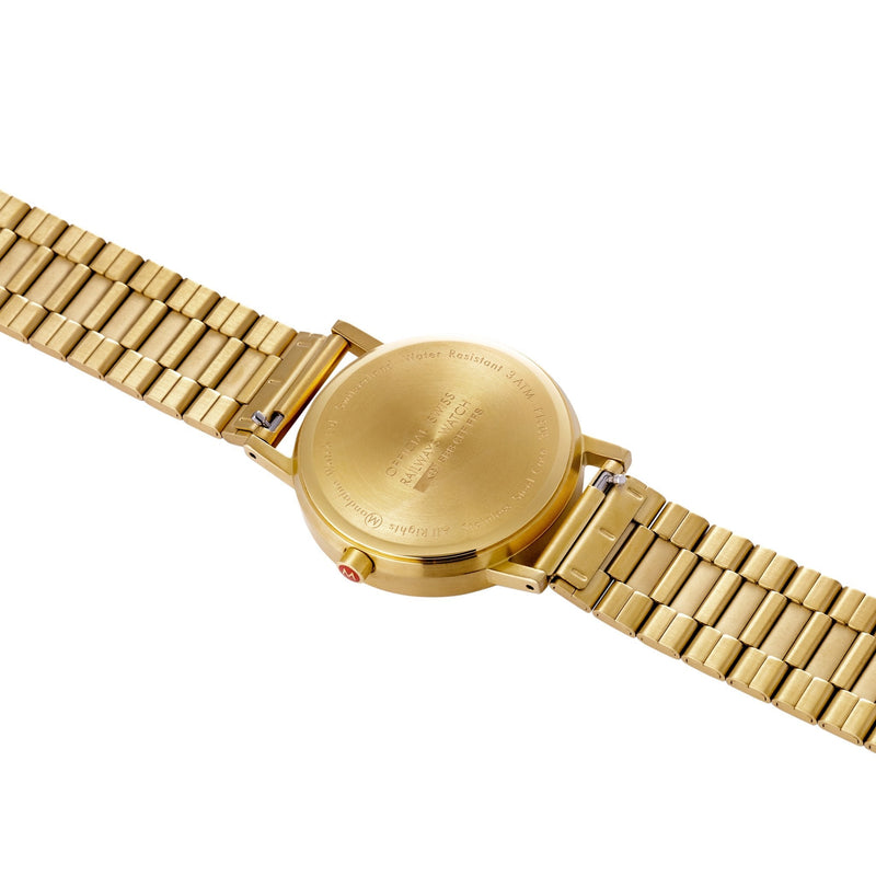 Mondaine Official Classic 36mm Golden Stainless Steel watch Watch Mondaine 
