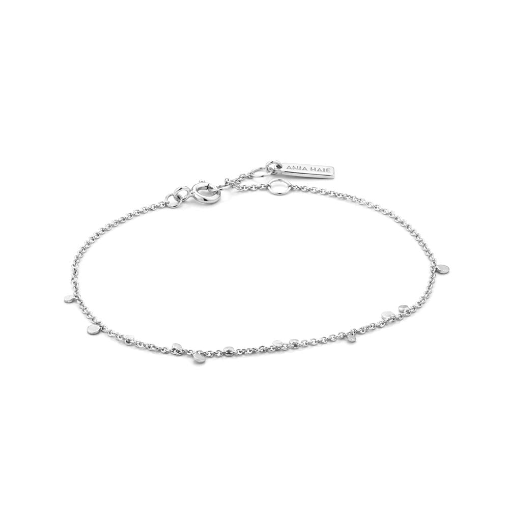 Ania Haie Geometry Mixed Discs Bracelet - Silver Bracelets Ania Haie 