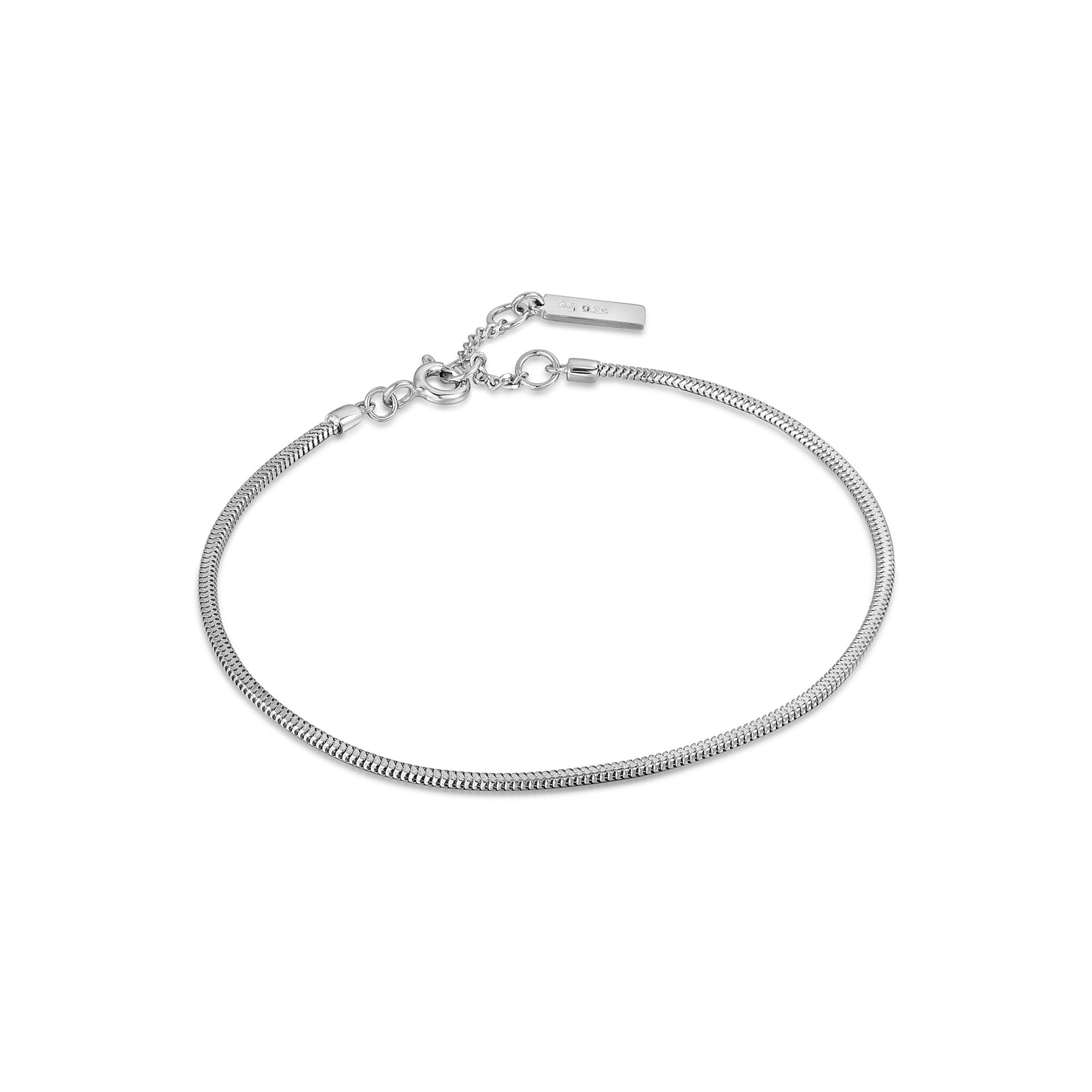 Ania Haie Silver Snake Chain Bracelet Bracelets Ania Haie 