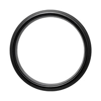 Stanton Made for Men Tungsten Black Stripe Ring 8mm Rings Stanton 