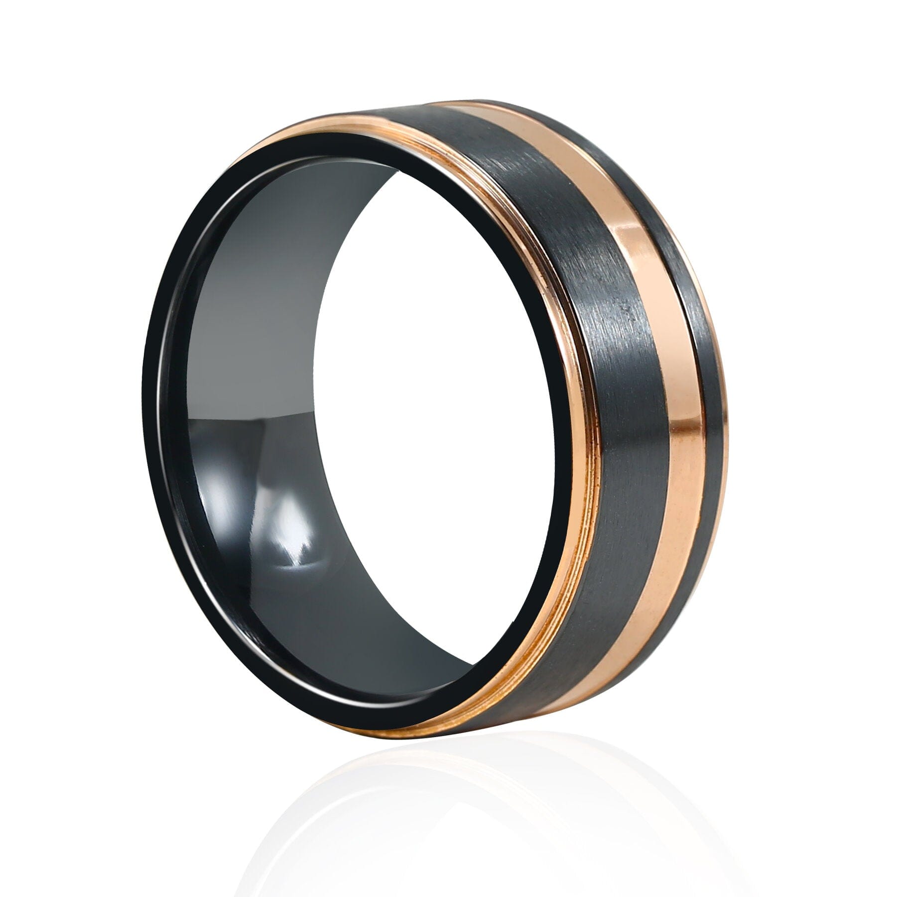 Stanton Made For Men Black Zirconium Ring Rings Bevilles 