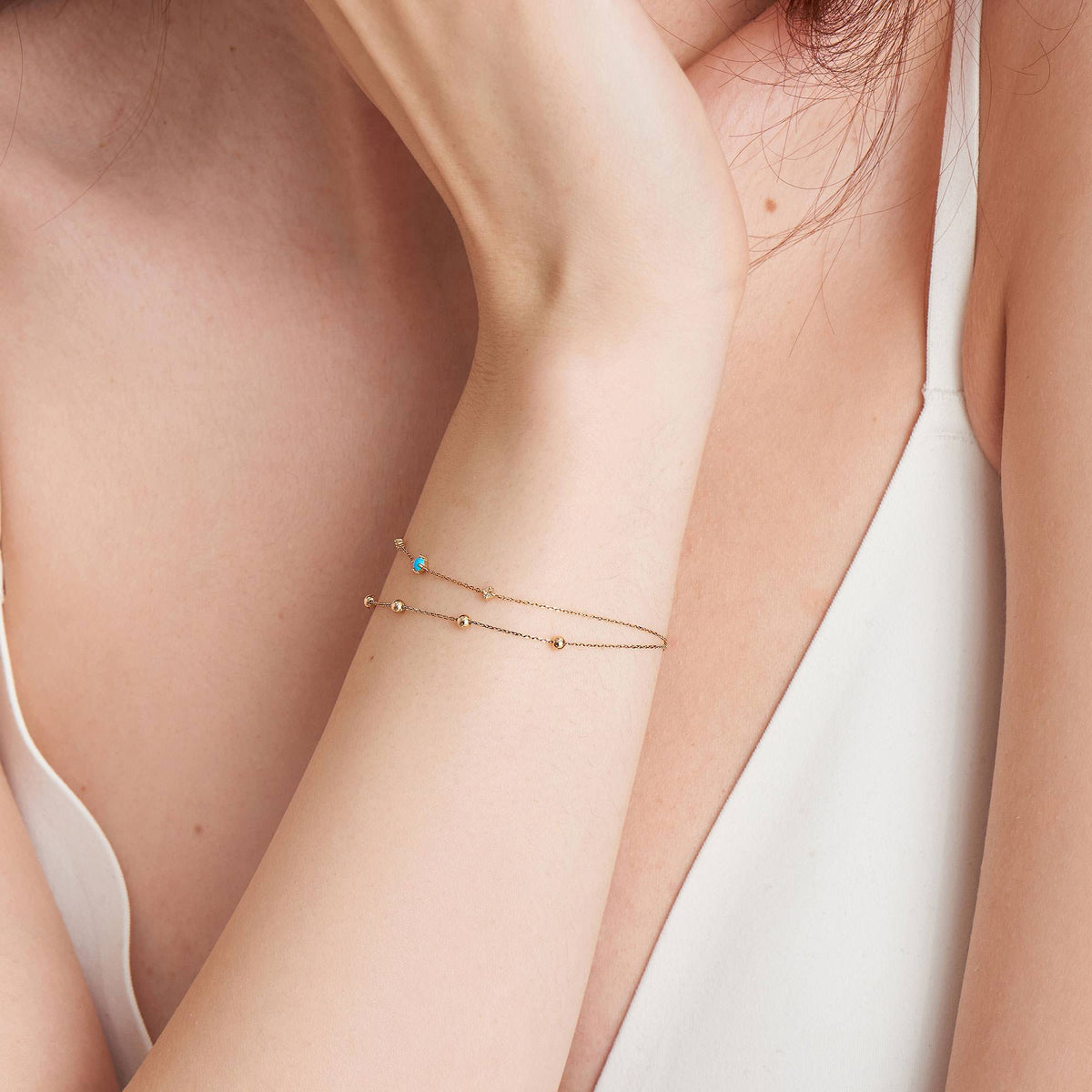 Ania Haie 14kt Gold Beaded Bracelet Bracelets Ania Haie 