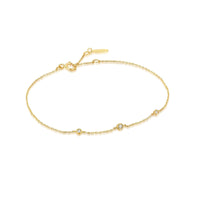 Ania Haie 14kt Gold Triple Natural Diamond Bracelet Bracelets Ania Haie 