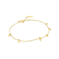 Ania Haie 14kt Gold Mixed Disc Bracelet Bracelets Ania Haie 