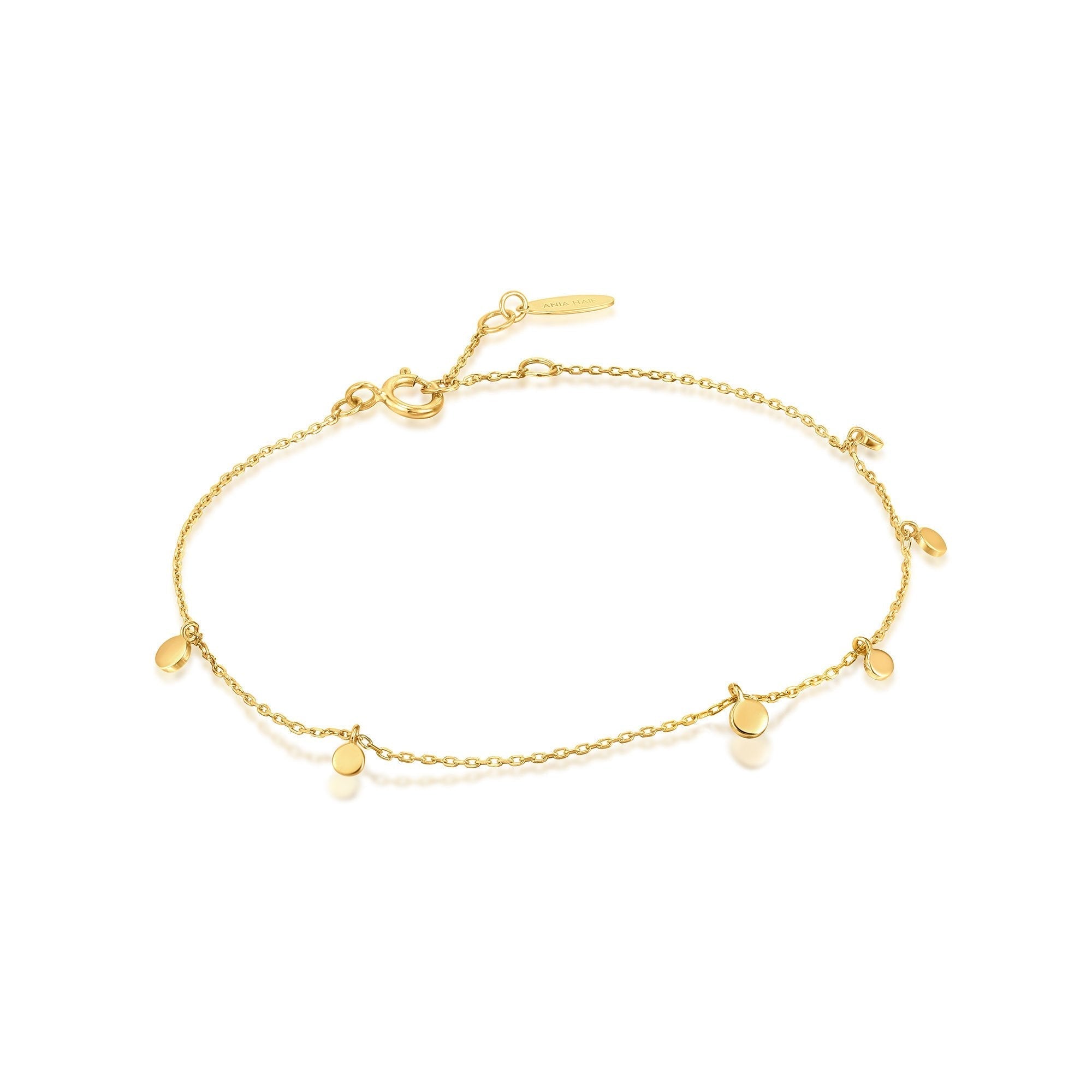 Ania Haie 14kt Gold Mixed Disc Bracelet Bracelets Ania Haie 