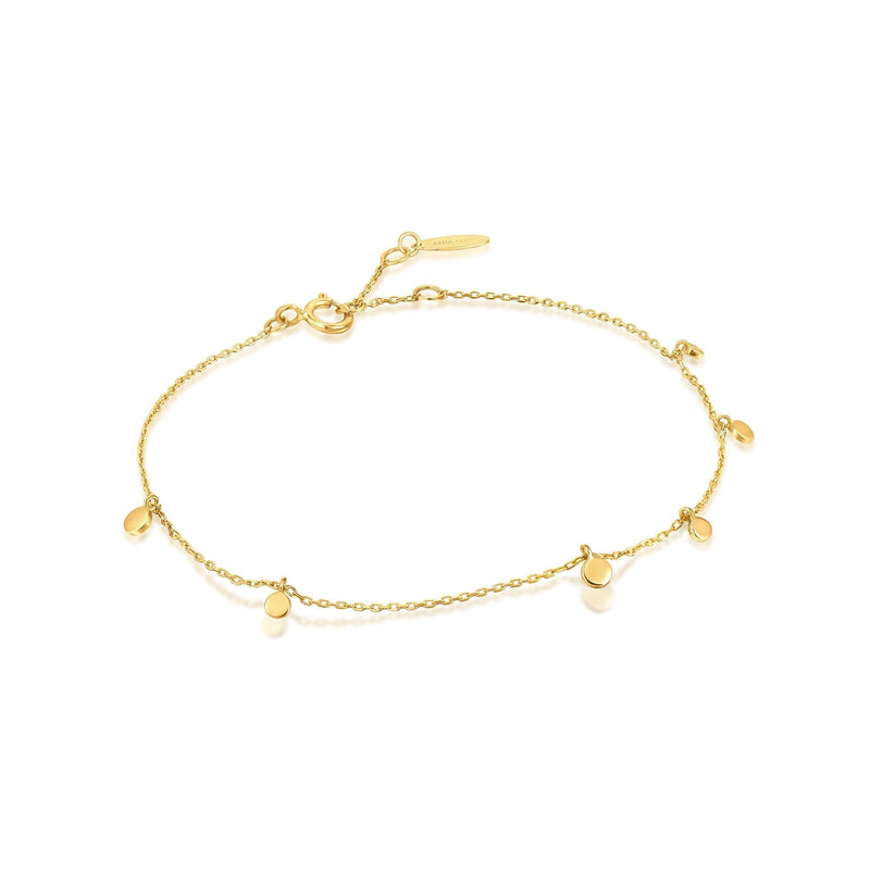 Ania Haie 14kt Gold Mixed Disc Bracelet Bracelets Ania Haie 