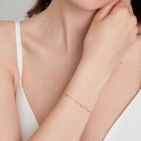 Ania Haie 14kt Gold Mixed Disc Bracelet Bracelets Ania Haie 
