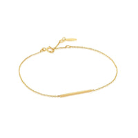 Ania Haie 14kt Gold Solid Bar Bracelet Bracelets Ania Haie 