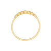 9ct Yellow Gold Channel Set Ring with Cubic Zirconia Rings Bevilles 