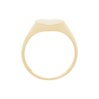 9ct Yellow Gold Plain Heart Ring Rings Bevilles 