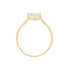 9ct Yellow Gold Cubic Zirconia Centred Shoulder Ring Rings Bevilles 